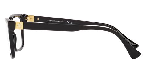 Versace™ VE3328 GB1 58 Black Eyeglasses 